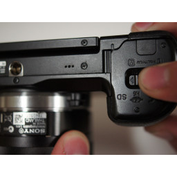 Sony NEX-7 Замена батареи